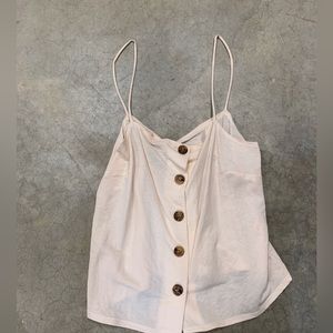 Topshop beige Tank Top. NWT